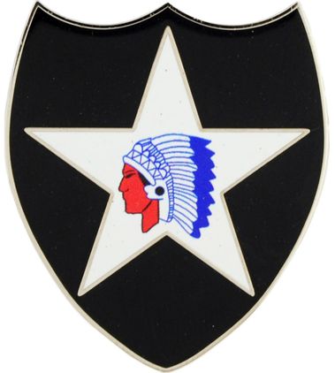 2nd Infantry Division Lapel Pin
