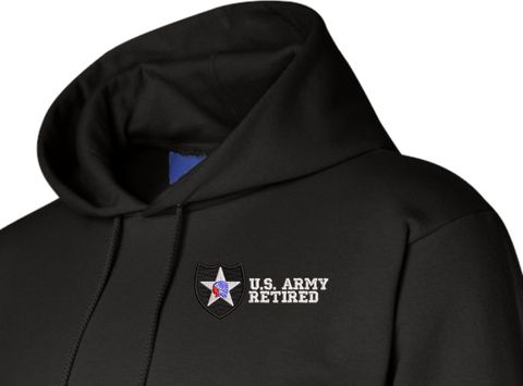 2nd Infantry Division Retired Hoodie
