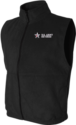 2nd Infantry Division Retired Full-Zip Fleece Vest