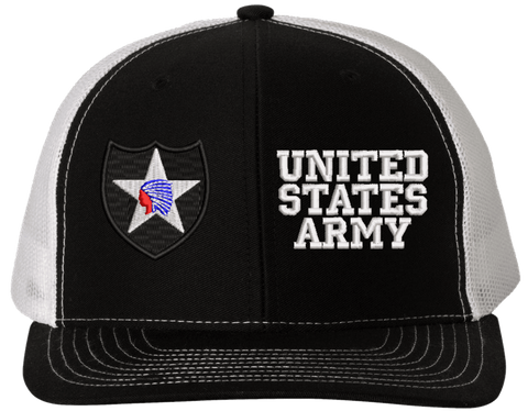 2nd Infantry United States Army Split Cap