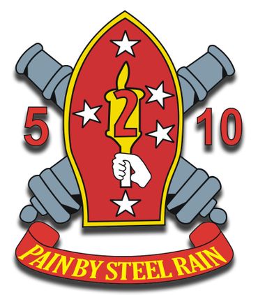 2nd Marine Division 5th Battalion 10th Marine Rgt. Sticker Decal