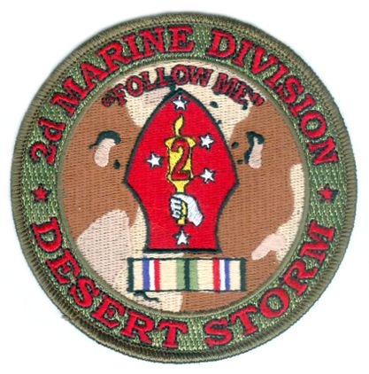 2nd Marine Division Desert Storm Patch