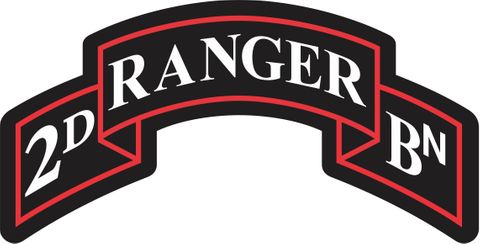 2nd Ranger Battalion Decal