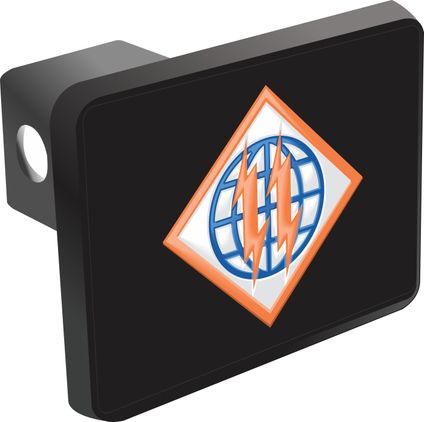2nd Signal Brigade Patch Hitch Cover
