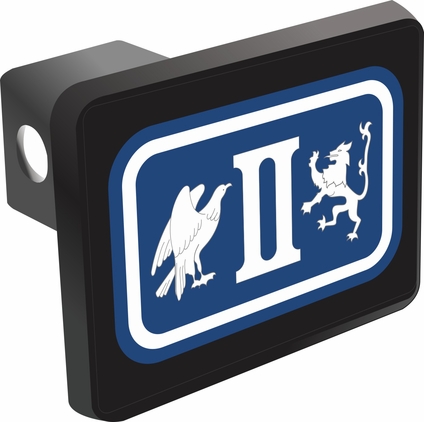 2nd U.S. Army Corps WWII Hitch Cover