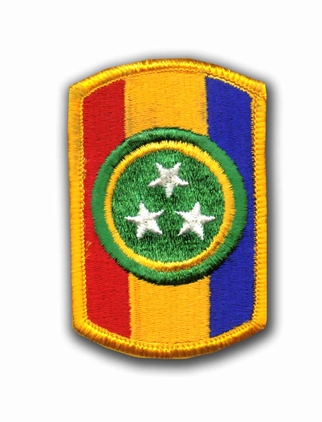 30TH ARMORED BRIGADE 3" MILITARY PATCH