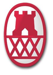 30th Engineer Brigade Patch Vinyl Transfer Decal