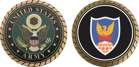 U.S. Army 311th Signal Command Patch Challenge Coin
