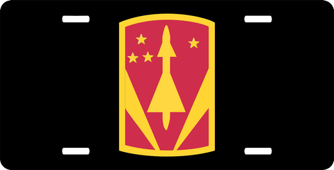 31st Air Defense Artillery Brigade License Plate