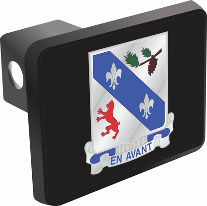 321st Regiment Unit Crest Hitch Cover