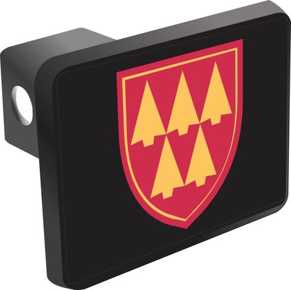 32nd Air Defense Command Patch Hitch Cover