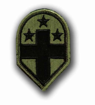 32ND MEDICAL BRIGADE SUBDUED 3" MILITARY PATCH
