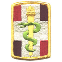 330TH MEDICAL BRIGADE 3" MILITARY PATCH
