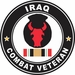 34th Infantry Division Iraq Combat Veteran Decal
