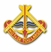 35th Engineering Brigade Unit Crest Vinyl Transfer Decal