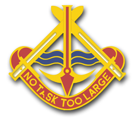 35th Engineering Brigade Unit Crest Vinyl Transfer Decal