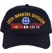 35th Infantry Division Afghanistan Veteran Embroidered Cap with Ribbons