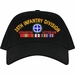 35th Infantry Division Afghanistan Veteran Embroidered Cap with Ribbons