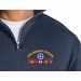 35th Infantry Division Afghanistan Veteran with Ribbons Embroidered Quarter-Zip Pullover