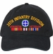 35th Infantry Division Afghanistan Veteran with Ribbons Unstructured Dad Cap