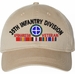 35th Infantry Division Afghanistan Veteran with Ribbons Unstructured Dad Cap