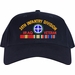 35th Infantry Division Iraq Veteran Embroidered Cap with Ribbons