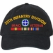 35th Infantry Division Iraq Veteran with Ribbons Unstructured Dad Cap