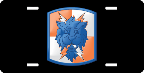 35th Signal Brigade License Plate