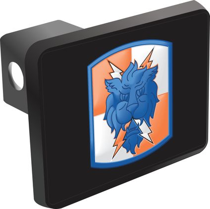 35th Signal Brigade Patch Hitch Cover