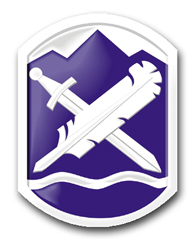 365th Civil Affairs Brigade Patch Vinyl Transfer Decal