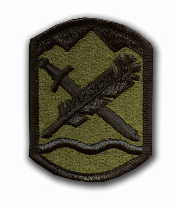 365TH CIVIL AFFAIRS BRIGADE SUBDUED 3" MILITARY PATCH