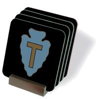 36th Infantry Division Texas Coasters - Set of 4