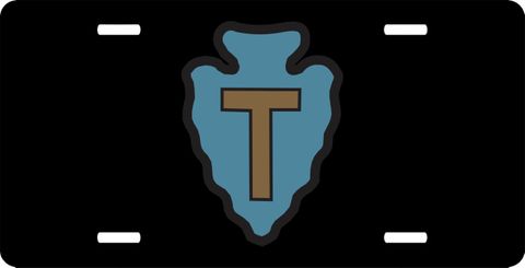 36th Infantry Division Texas Sticker  License Plate