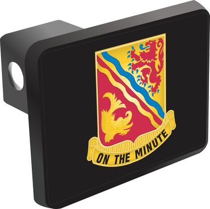 37th Field Artillery Regiment Unit Crest Hitch Cover