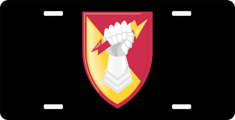 38th Air Defense Artillery Brigade License Plate