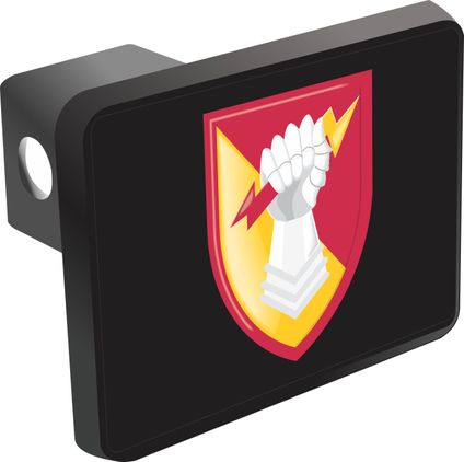 38th Air Defense Artillery Brigade Patch Hitch Cover