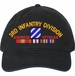 3d Infantry Division Afghanistan Veteran with Ribbons Unstructured Dad Cap