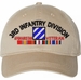 3d Infantry Division Afghanistan Veteran with Ribbons Unstructured Dad Cap
