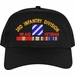 3nd Infantry Division Iraq Veteran Embroidered Cap with Ribbons