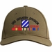 3nd Infantry Division Iraq Veteran Embroidered Cap with Ribbons