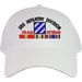 3nd Infantry Division Iraq Veteran Embroidered Cap with Ribbons