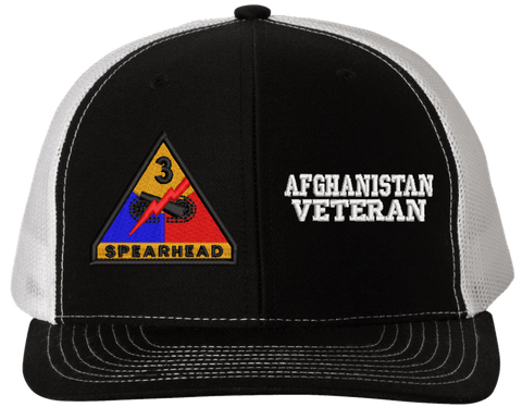 3rd Armored Afghanistan Veteran Split Cap