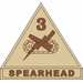 3rd Armored Division Desert Camo Decal