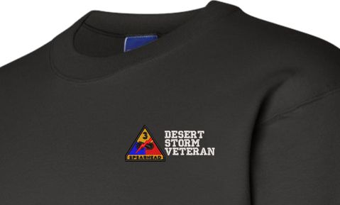 3rd Armored Division Desert Storm Veteran Sweatshirt