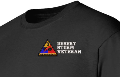 3rd Armored Division Desert Storm Veteran T-Shirt