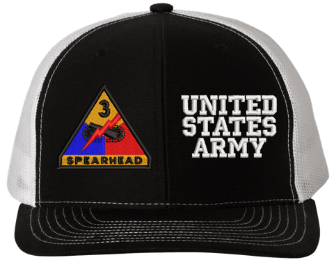 3rd Armored United States Army Split Cap