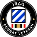 3rd Division Operation Iraqi Freedom Combat Veteran Decal Sticker