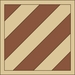 3rd Infantry Division Desert Camo Decal