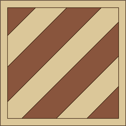3rd Infantry Division Desert Camo Decal