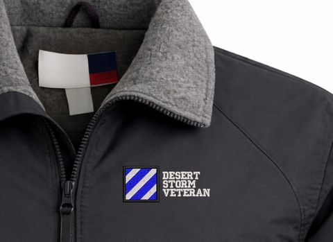 3rd Infantry Division Desert Storm Veteran 3-Season Jacket